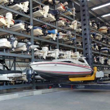 Floor running Stacker Crane for boats upto 5 ton/32 ft