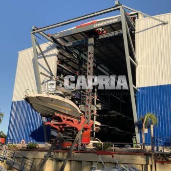 Grúa Náutica por techo para embarcaciones hasta 3 ton/26 pies